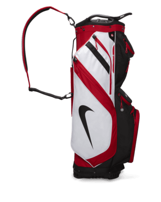 Nike Performance Cart Golf Bag Red Black